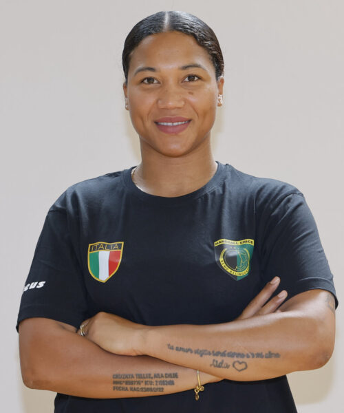 Lorena Tellez DelgadoHandball EriceStagione 2026/27Foto Joe Pappalardo Lorena Tellez Delgado
Handball Erice
Stagione 2026/27
Foto Joe Pappalardo